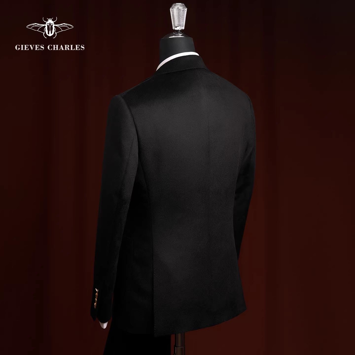 【10%羊绒】黑色布雷泽羊绒羊毛混纺毛呢西服男士休闲西服秋冬款,淘宝优惠券,粉丝福利购,淘宝优惠卷