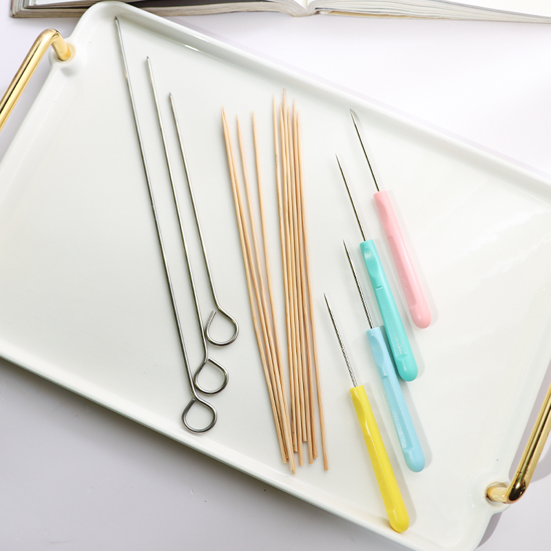 手工香薰蜡烛打孔针制作定位针穿孔工具不锈钢尾针小锥子竹签固定,淘宝优惠券,粉丝福利购,淘宝优惠卷