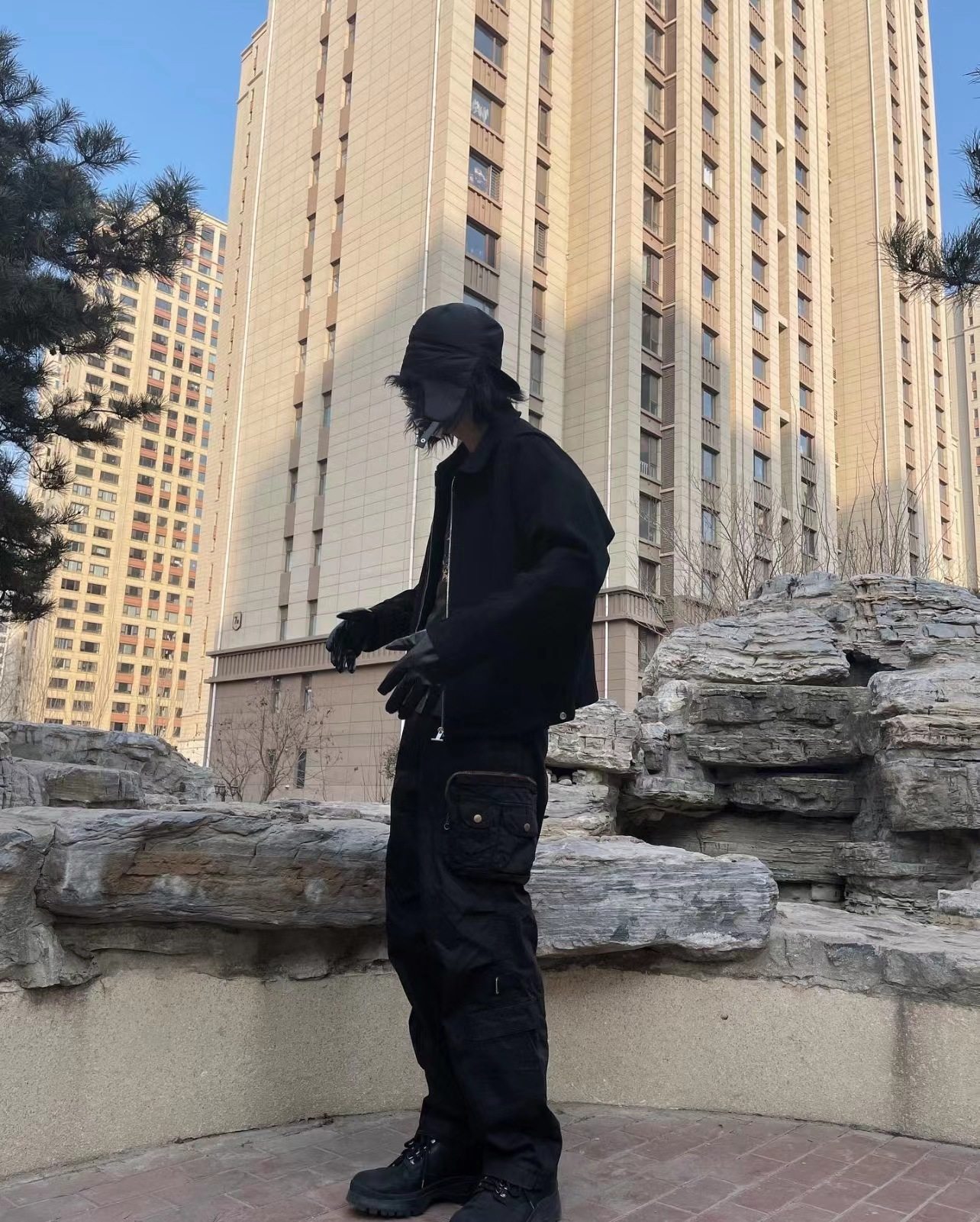 MRLEE independent style KM Morishita 00s men's trendy outdoor trousers overalls collection edition!