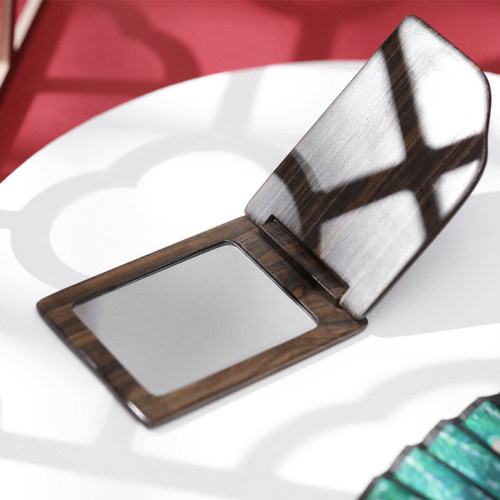 谭木匠礼盒梳镜套装雀翎一女士长发专用蓬松按摩头皮经络 可定制 - 图2