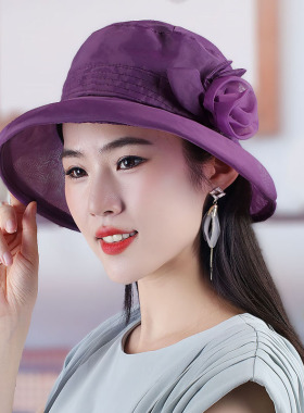 渔夫帽盆帽出游度假休闲女夏季