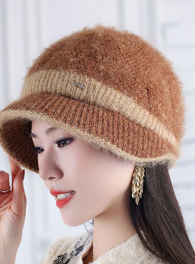 针织帽毛线帽出游逛街休闲女