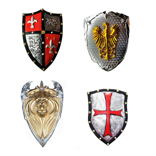 万圣节道具兵器盾牌PU头盔玩具刀剑匕首仿真古罗马武士道具武器 - 图2