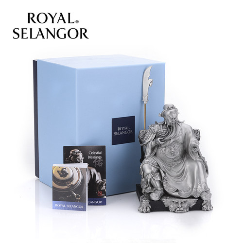 皇家雪兰莪关公像摆件关二爷关羽招财雕像请关公像供奉武财神关公 - 图1