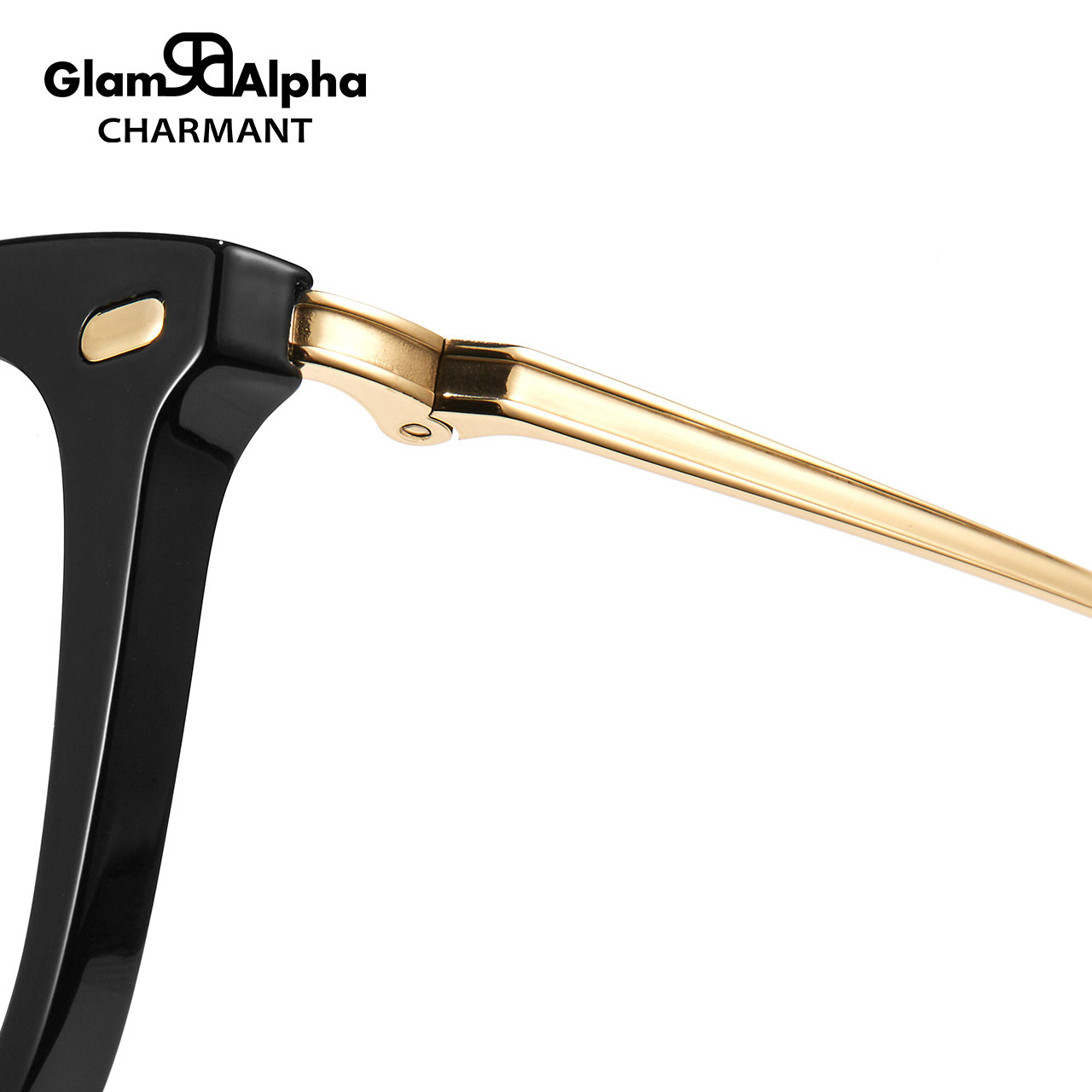 CHARMANT夏蒙眼镜架女时尚多边形素颜眼镜框可配近视度数GA38219,淘宝优惠券,粉丝福利购,淘宝优惠卷