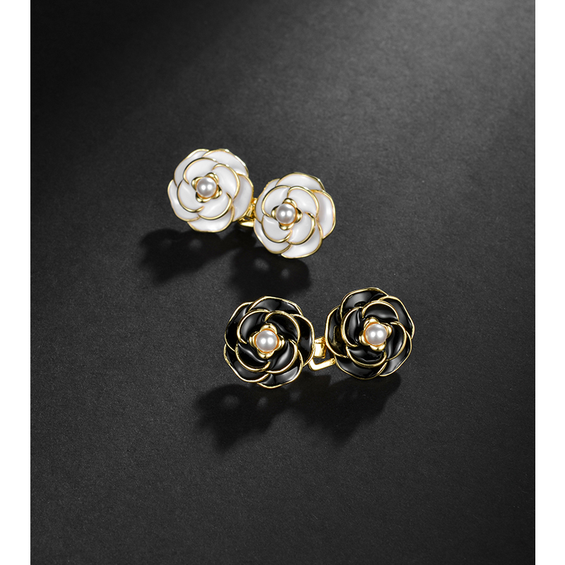 7Do山茶花收腰神器牛仔裤大小调节胸针扣可拆腰围改小钮扣配饰女 - 图1