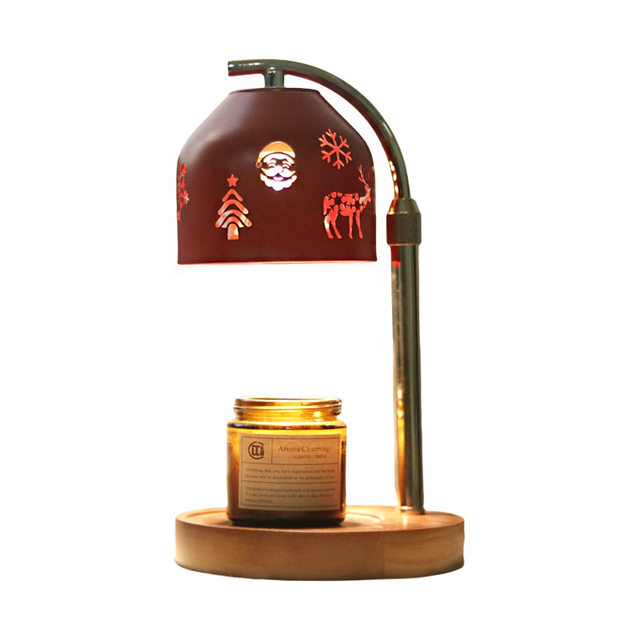 Christmas aromatherapy lamp melted wax lamp warm Nordic