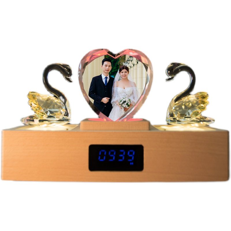 照片定制摆件结婚礼物品送新人高档实用新娘闺蜜订新婚纪念日老婆