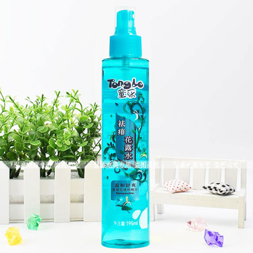 童乐花露水195ml洋甘菊金银花清凉舒爽男女夏季喷雾清香老牌国货 - 图3