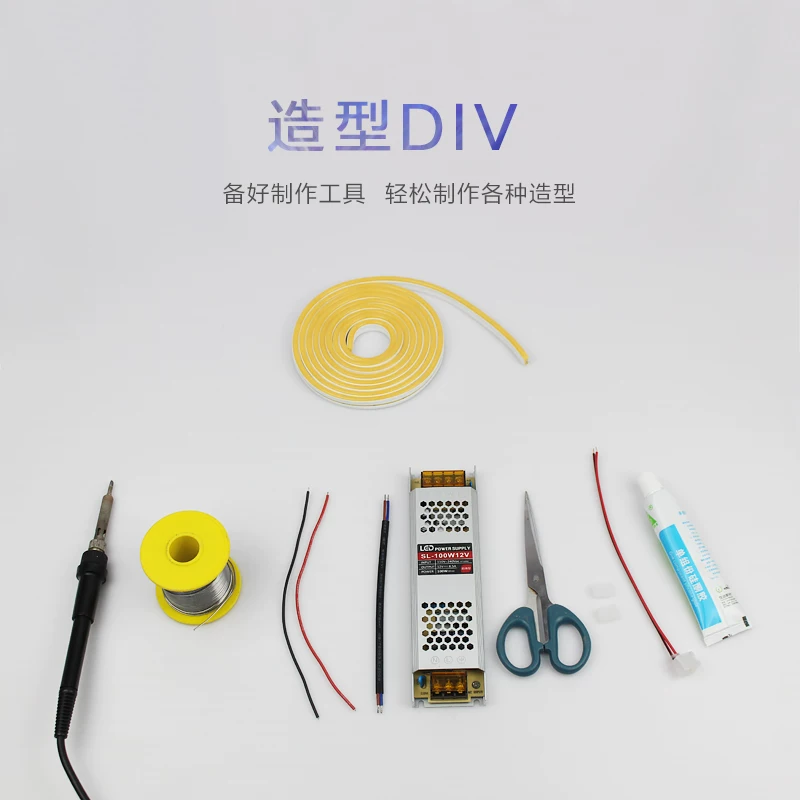 Световая лента LED, путешествующий водонепроницаемый ресторанный автомобиль, светящаяся лампа, 12В