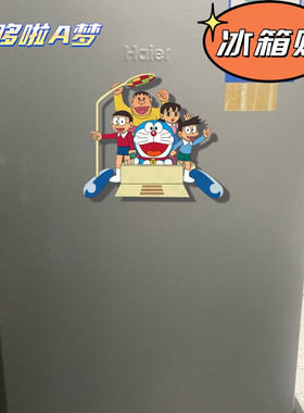 哆啦A梦可爱亚克力磁吸冰箱贴