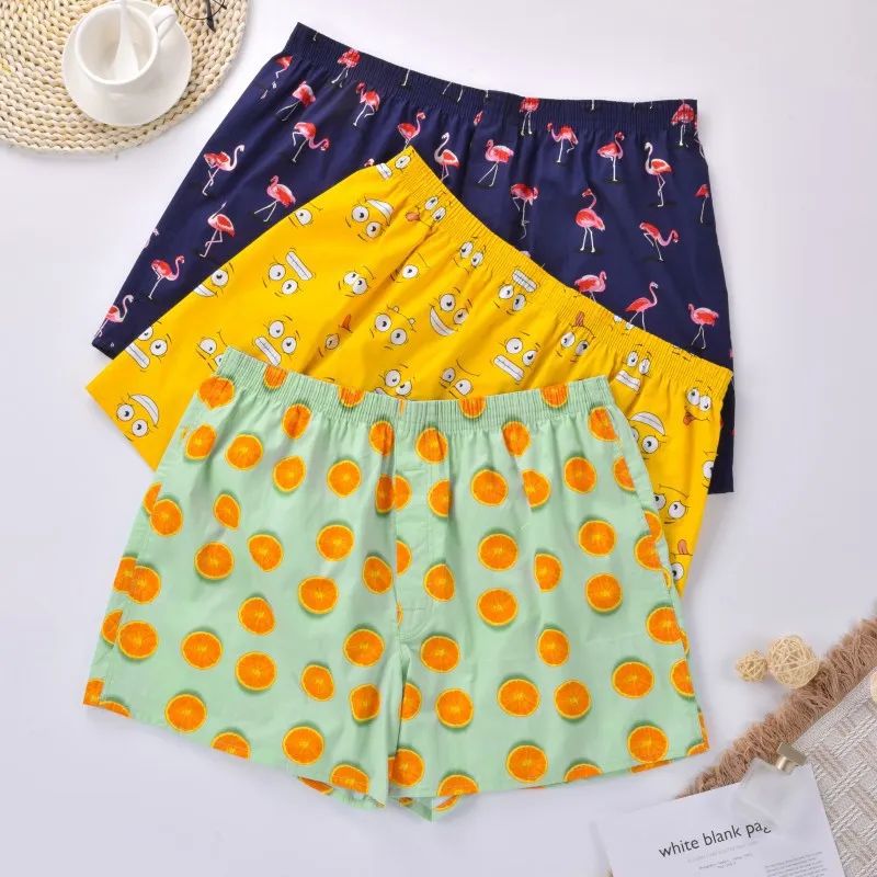 1PC 100% Cotton Men's Underwear Soft Comfortable Men's Under - 图1