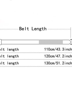 The new buckle toothless automatic buckle belt men's casual