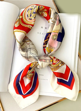 70*70cm Neckerchief Women Hair Scarf Small Shawl Wrap Headba