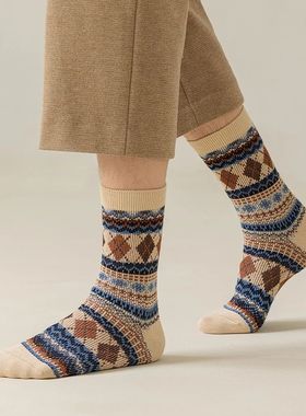 Men's Dress Socks,Cotton Crew Socks,Breathable and sweat-abs