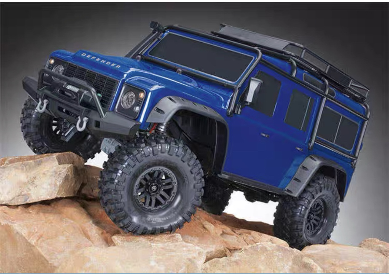 Traxxas 遥控电动 越野车 攀爬车 TRX-4仿真路虎卫士 包邮 - 图1