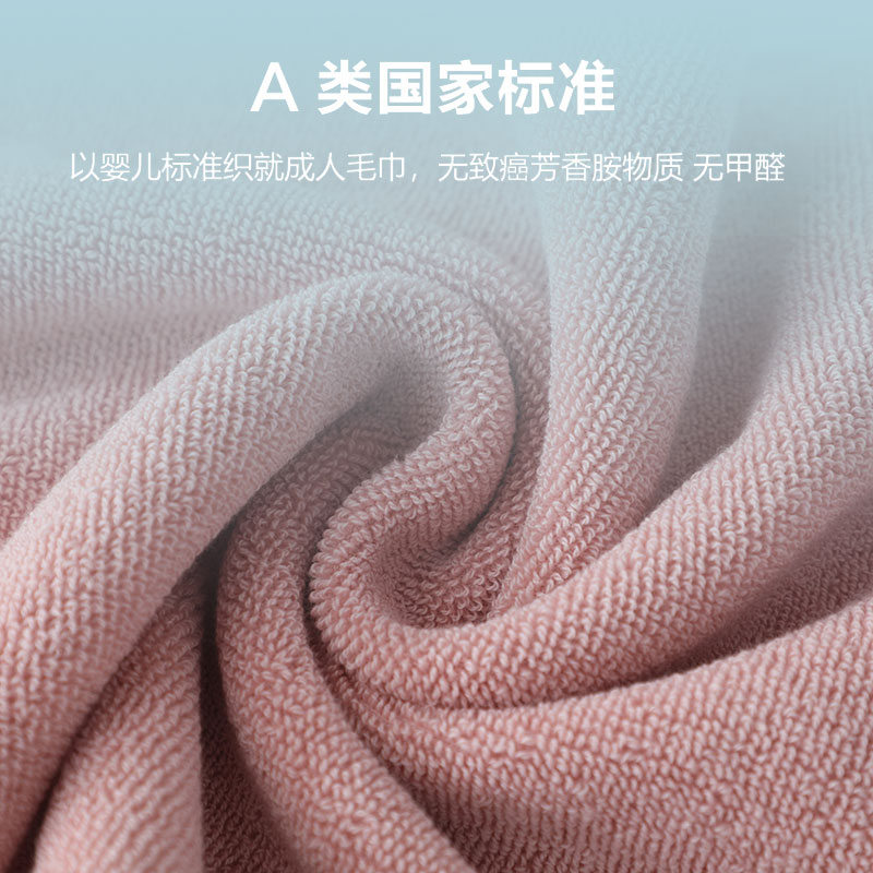 金号纯棉毛巾新款全棉加厚家用男女专用洗脸面巾洗澡吸水不易掉毛