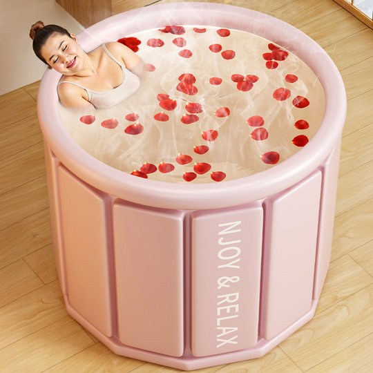 Cubo de baño plegable japonés para adultos.