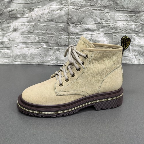 35码正品撤柜断码处理真皮马丁靴女冬季短靴系带厚底百搭休闲靴女 - 图3