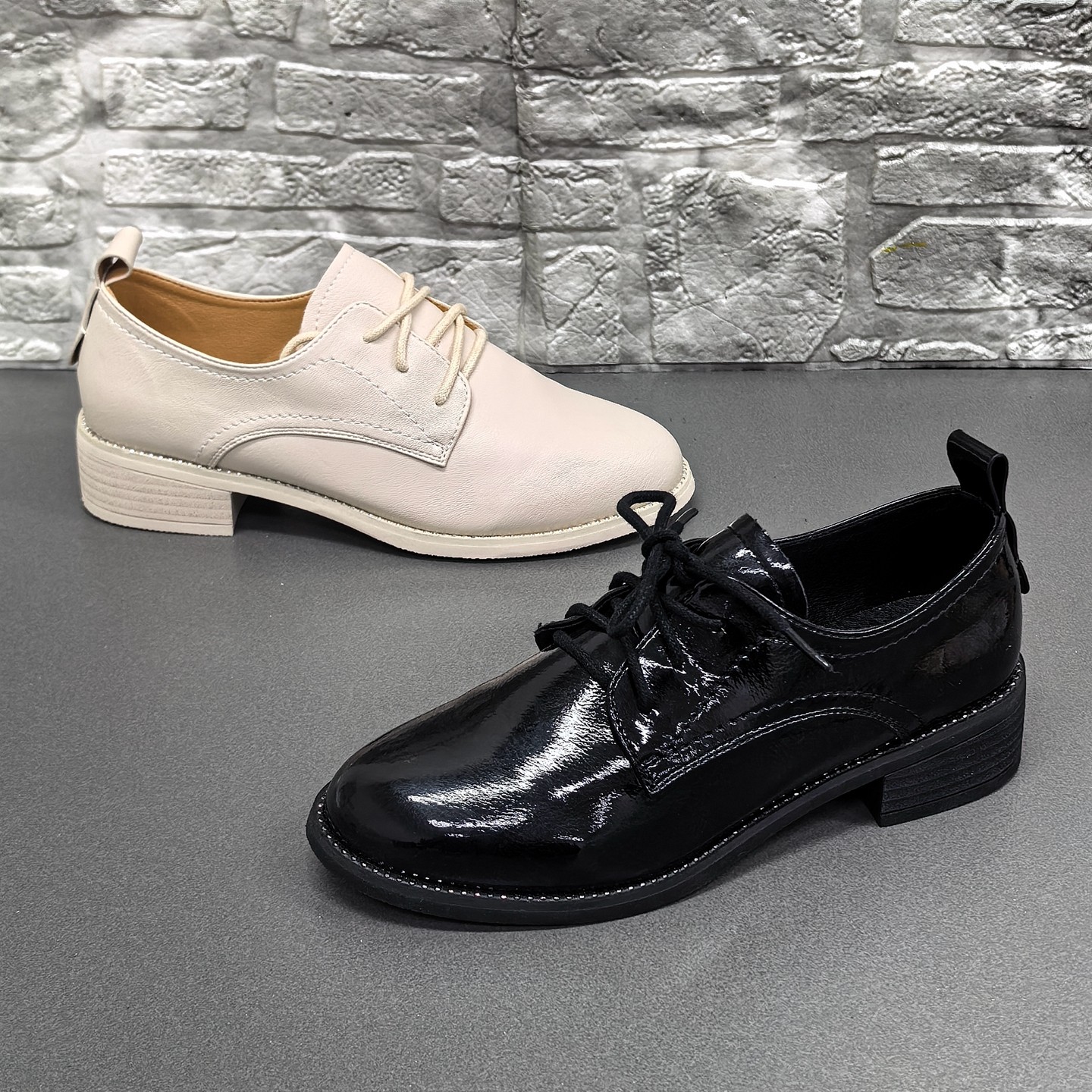 品牌撤柜断码处理英伦风系带粗跟深口单鞋女百搭舒适通勤小皮鞋潮,淘宝优惠券,粉丝福利购,淘宝优惠卷