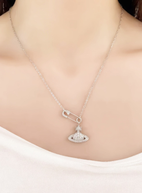 「宇宙情书」纯银s925项链简约百搭项链吊坠送女朋友精致生日礼物