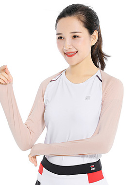 户外高尔夫运动披肩夏季薄款防晒遮阳一体连肩袖套女士骑行外搭用