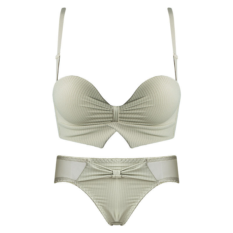 无痕内衣女小胸无钢圈多情猫文胸罩 多情猫文胸