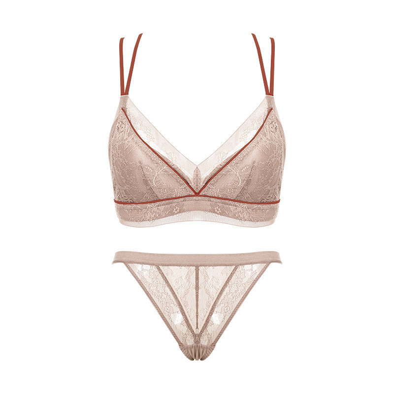 薄款大胸显小性感蕾丝多情猫内衣 多情猫文胸