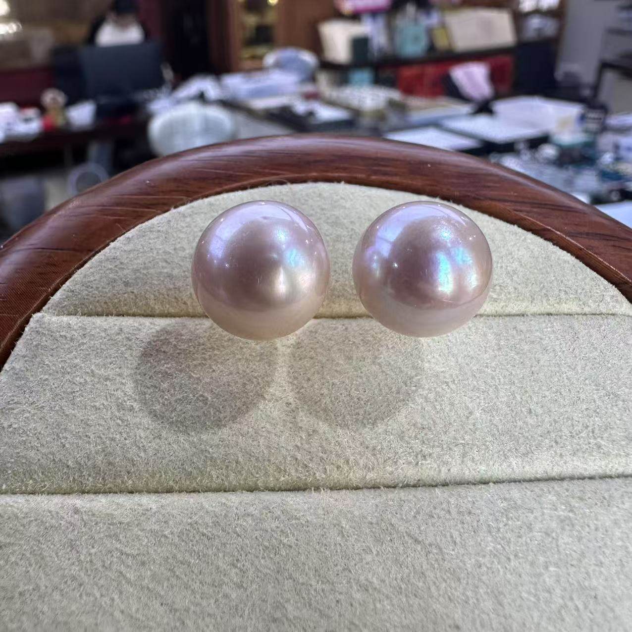 s925银12-13mm曼塔玫瑰珍珠耳钉  ED2288,淘宝优惠券,粉丝福利购,淘宝优惠卷