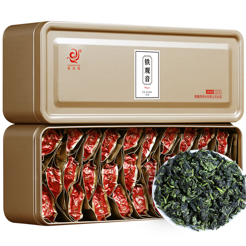雅鑫苑安扬专卖店铁观音茶叶浓香型安溪新茶兰花香乌龙茶散装小包装袋装礼盒装500g3