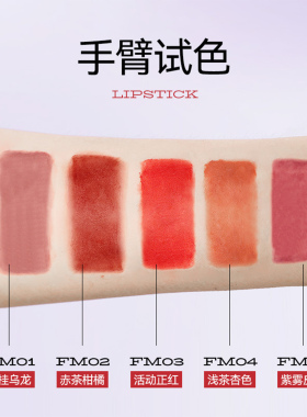【4.5g大容量】花未减丝绒雾面口红唇釉哑光不易沾杯掉色一支三用