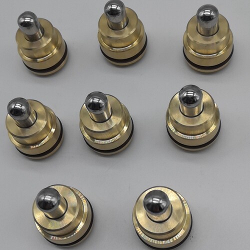 挖掘机配件现代55/60/80/150/215/225-7-9手柄子弹头手柄子弹头现 - 图1