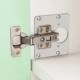 ຕູ້ເອກະສານປະຕູ universal hinge repair piece fixed plate wardrobe stainless steel hinge pad installation repair artifact door cabinet