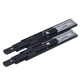 Rebound slide ອັດຕະໂນມັດ push-pull drawer track slide guide rail slide three-section rail one-click pop-up without handle