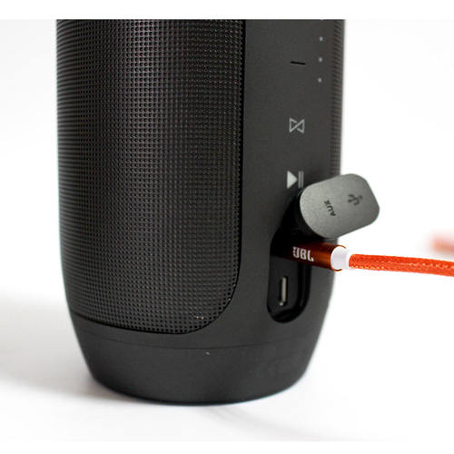 JBL 原装音频线3.5mm音箱线公对公aux车用连接线铜音箱线编织1米 - 图1