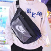 Nike NIKE Sports Waist Bag Men's and Women's Chest Bag Student Shoulder Wang Yibo Same Style Large Capacity Crossbody Bag CV1411