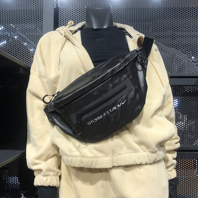 Nike NIKE Men's and Women's Casual Portable Printed Waist Bag