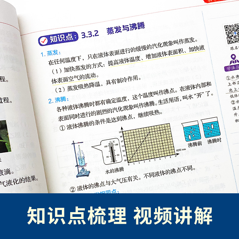 好学匠初中笔记语文数学英语物理化学人教版七7八8九9年级初一二三教材全解课本同步解读学霸课堂笔记知识大盘点清单基础知识手册 - 图0