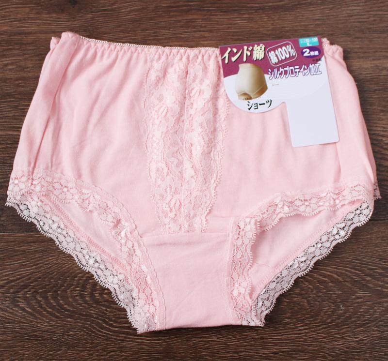 出口品质莫代尔女内裤中腰纯棉女柔软花边三角底裤大码女内裤包邮,淘宝优惠券,粉丝福利购,淘宝优惠卷