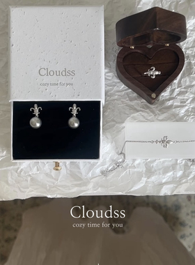 「春醒鸢尾」小众设计感s925纯银鸢尾花手链