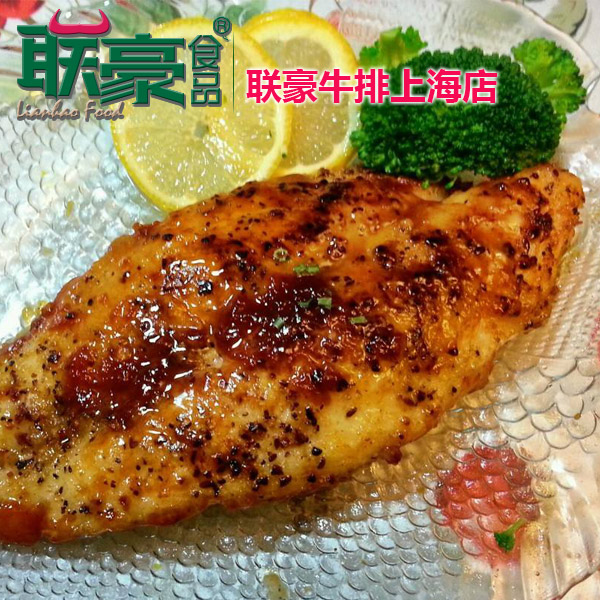 联豪香煎鱼排优选龙利鱼鱼排冷冻锁鲜油炸龙利鱼2片餐饮专用200g - 图0