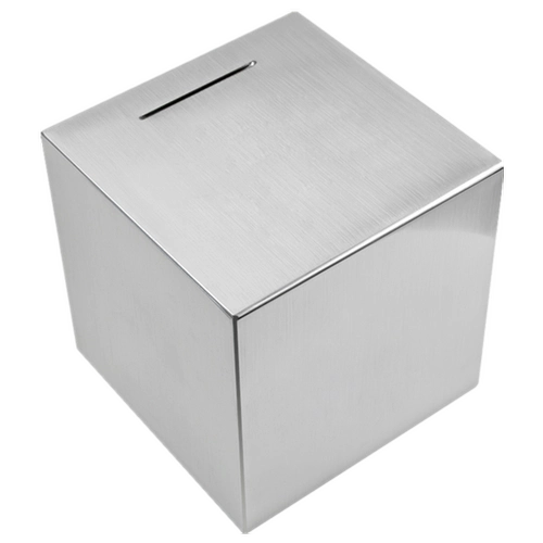 Большая копилка из нержавеющей стали, копилка для денег, 2024 года, новая коллекция, популярно в интернете