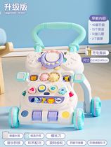 Baby walkway cart Anti-side turning Baby Learn to walk 6-18 months 9 Learn Step cart Trolley Toy 1 year old