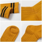 Демисезонные японские носки, милые гольфы, в корейском стиле, впитывают пот и запах, средней длины