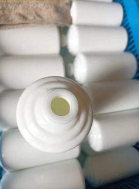 二手洗白白毛白瓷瓶500毫升的