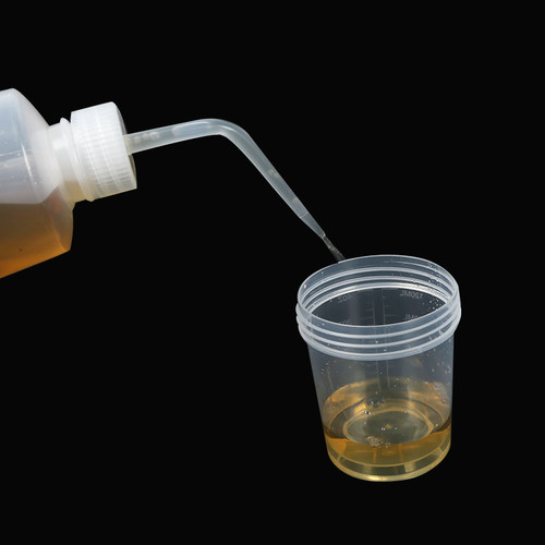 500ML LDPE白色弯头塑料洗瓶 弯管油壶 实验用品瓶子 - 图2