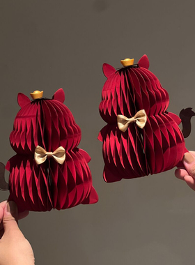 小马摆件入户门玄关马上有钱新年氛围装饰2026马年蜂窝球桌面布置