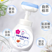 Children Flowers Foam Handwashing Liquid 300ml Press Bottle Blister Portable Hand Sanitizer