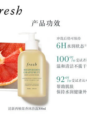 Fresh馥蕾诗西柚身体护理套组