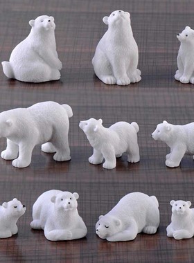 微景观盆栽摄影可爱风蛋糕小动物